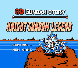 SD Gundam Story Knight Gundam Legend Screen Shot